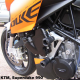 KTM 990 Supermoto / Super Duke 05-14 - zestaw osłon dekli silnika GB Racing