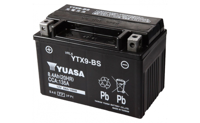 Akumulator YUASA YTX9-BS